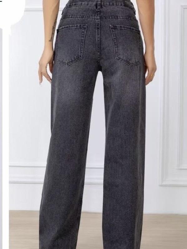 High Waist Extra Wide Leg Stretch Jeans